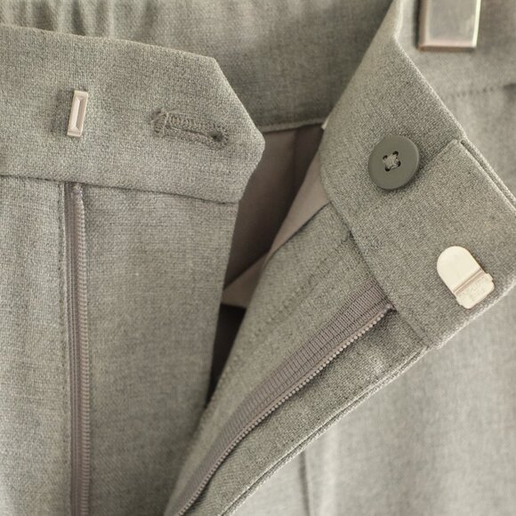 Uniqlo Grey High Waisted Wide Leg Pant Size XS Like new - Picture 7 of 11